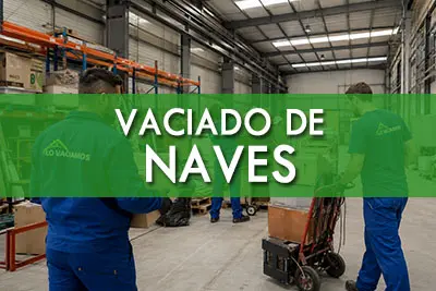 vaciado de naves industriales en valencia